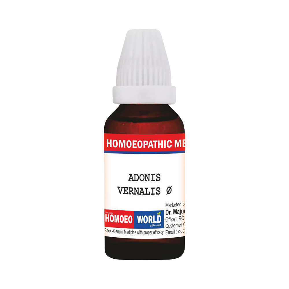 Dr. Majumder Homeo World Adonis Vernalis Q Mother Tincture (30 ml Each)