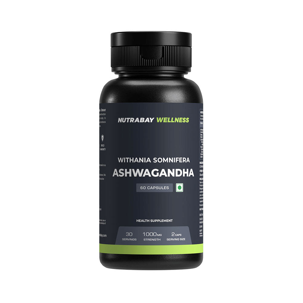 Nutrabay Wellness Ashwagandha Capsule - Image 1
