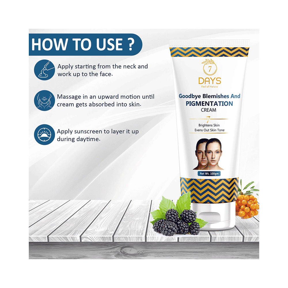 7Days Goodbye Blemishes and Pigmentation Cream - Image 4