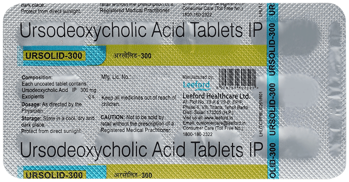 Ursolid 300 Tablet - Image 1