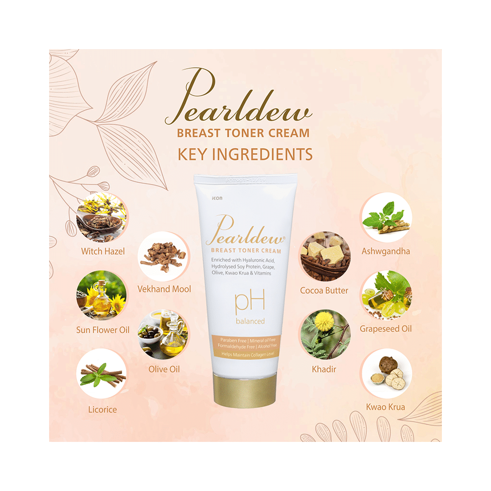Pearldew Breast Toner Cream (100gm Each) - Image 5
