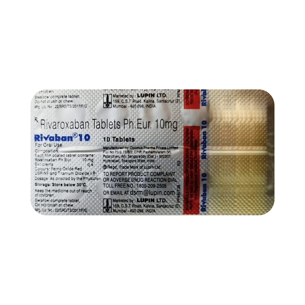 Rivaban 2.5mg Tablet - Image 1