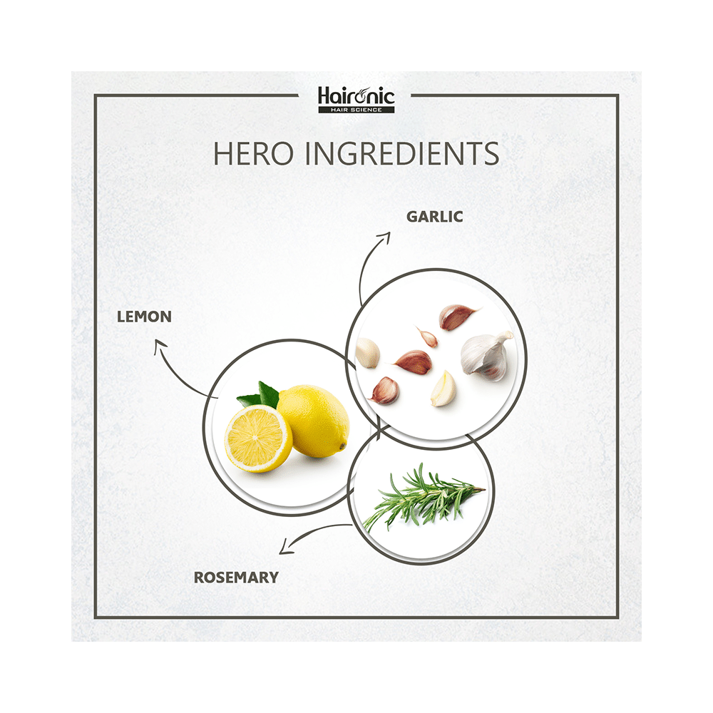 Haironic  Garlic Hair Oil - Image 5