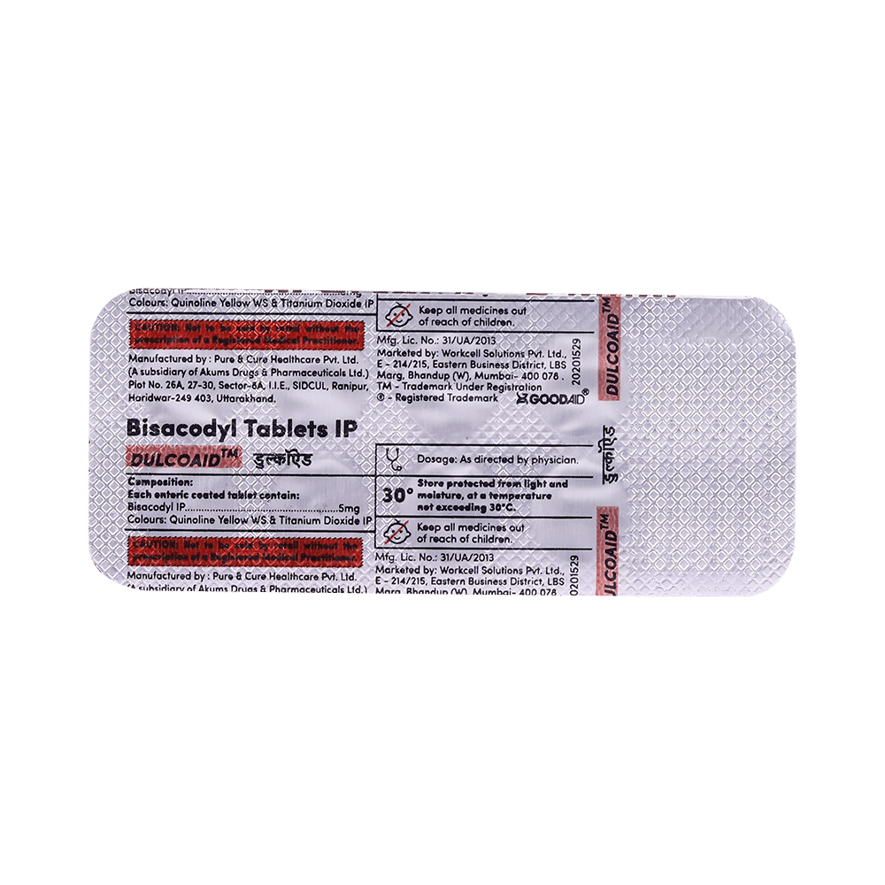 Dulcoaid Tablet - Image 3