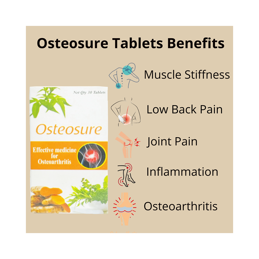 Alsence Osteosure (30 Tablet Each) - Image 4