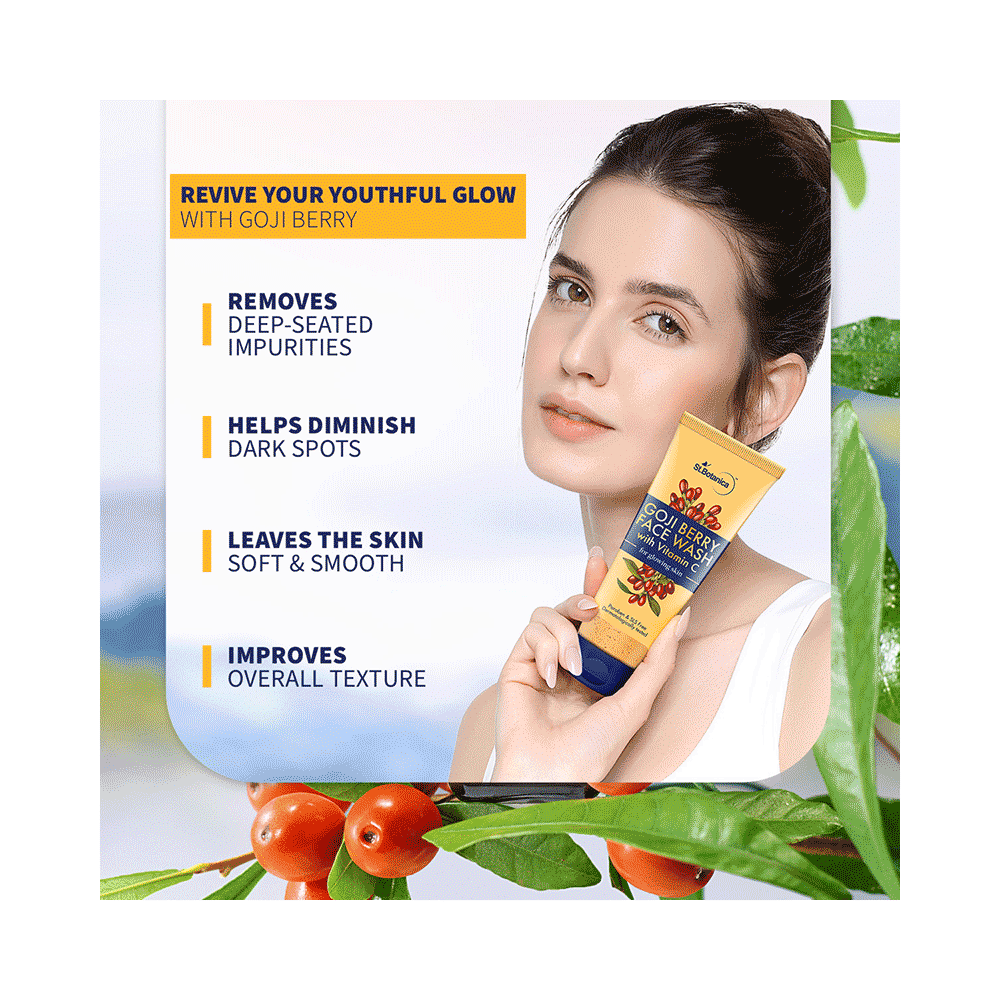 St.Botanica Goji Berry Face Wash - Image 4