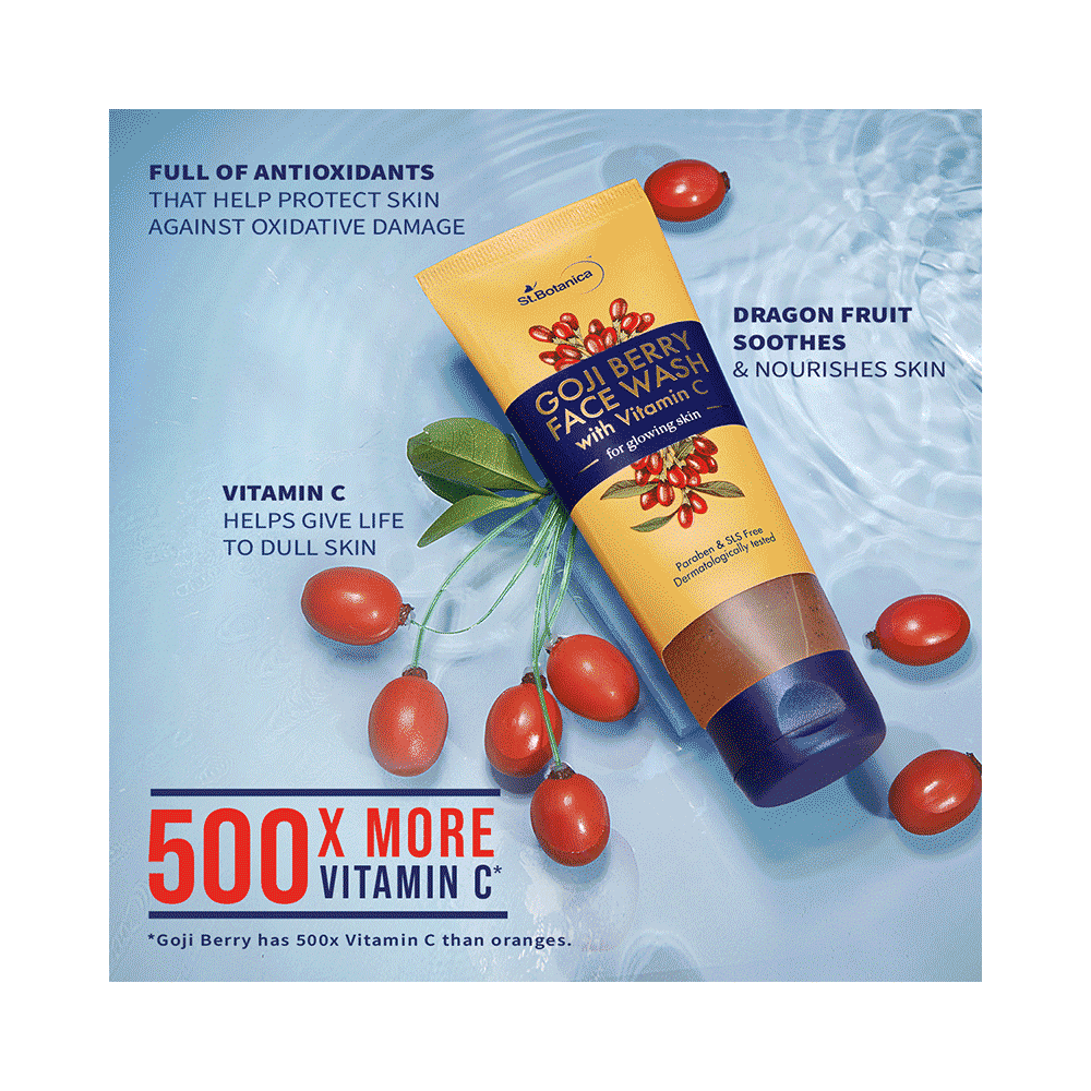 St.Botanica Goji Berry Face Wash - Image 3