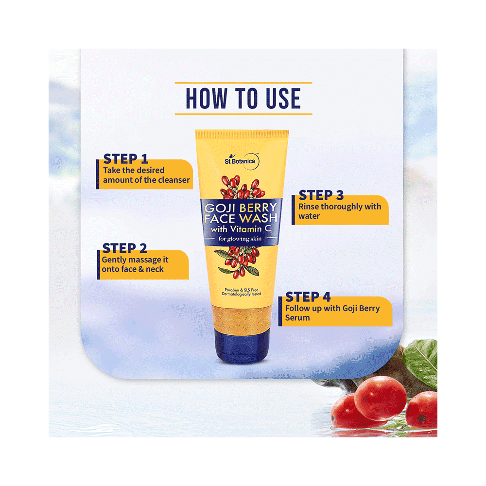 St.Botanica Goji Berry Face Wash - Image 5