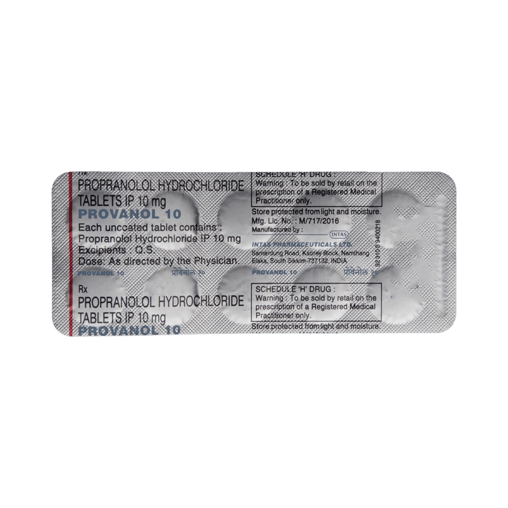 Provanol 10 Tablet - Image 5