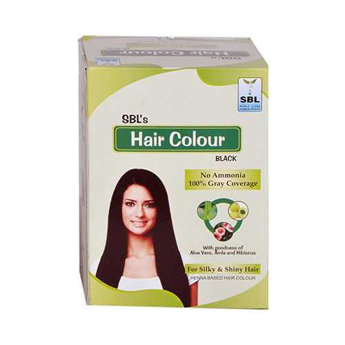 SBL Hair Colour 12 Sachets Black - Image 1