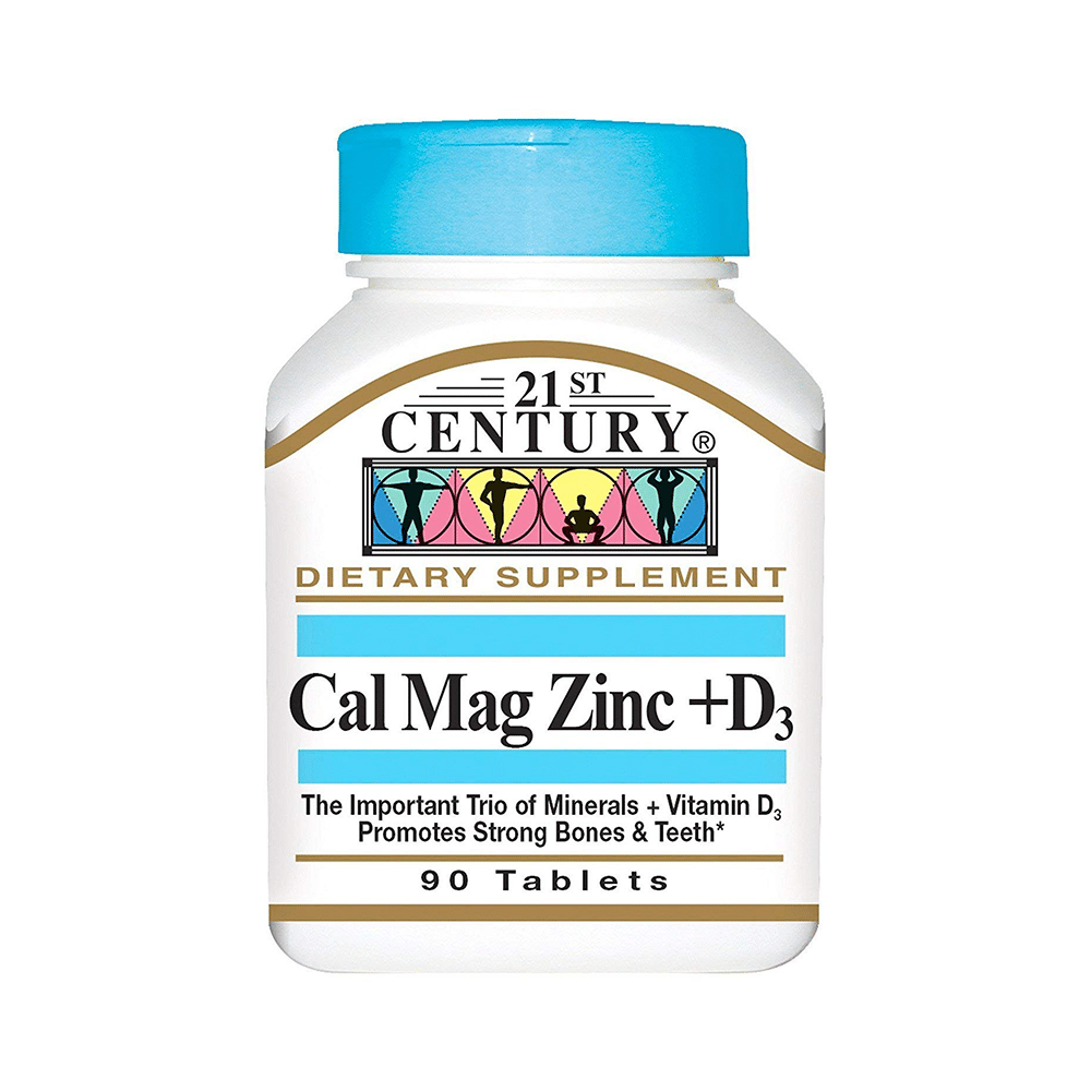 21st Century Cal Mag Zinc + D3 Tablet - Image 1