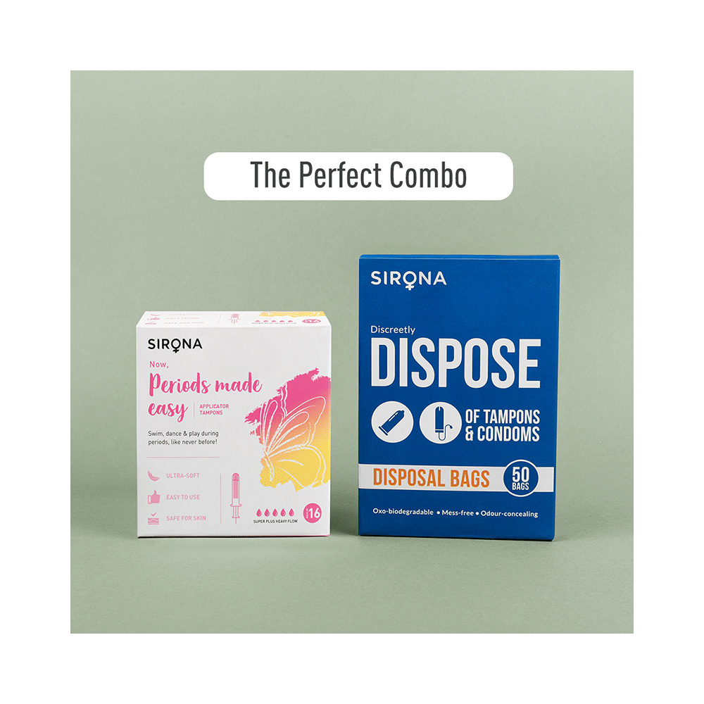 Sirona Premium Applicator Super Plus Heavy Flow Tampons - Image 9