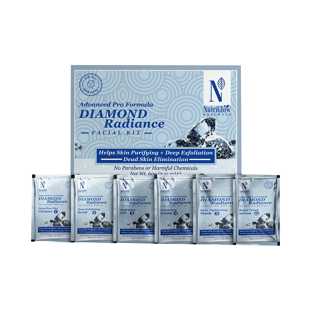NutriGlow Natural's Advanced Pro Formula Diamond Radiance Facial Kit - Image 1