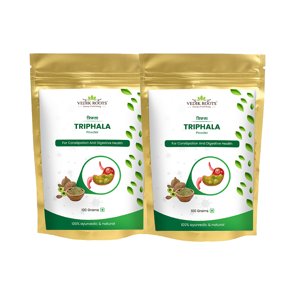 Vedikroots Triphala Powder (100gm Each) - Image 1