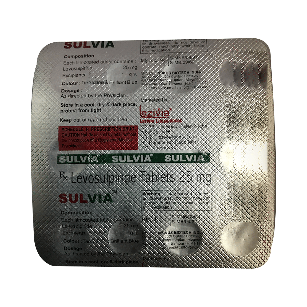 Sulvia 25mg Tablet - Image 1