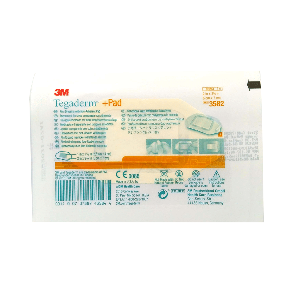 3M Tegaderm +Pad 3582 - Image 1