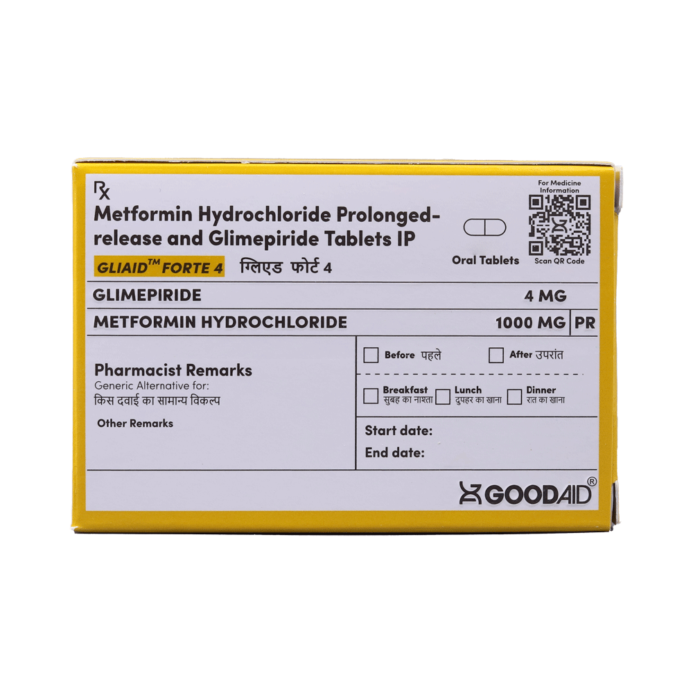 Gliaid Forte 4 Tablet PR