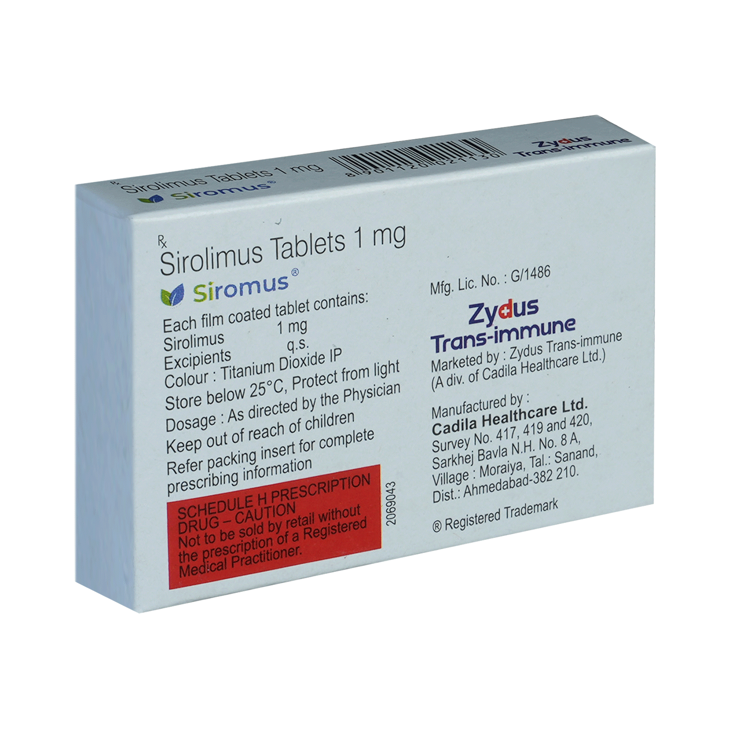 Siromus 1mg Tablet - Image 3