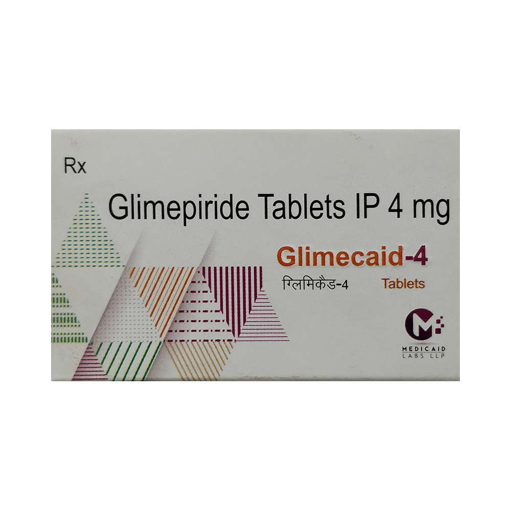 Glimecaid 4 Tablet