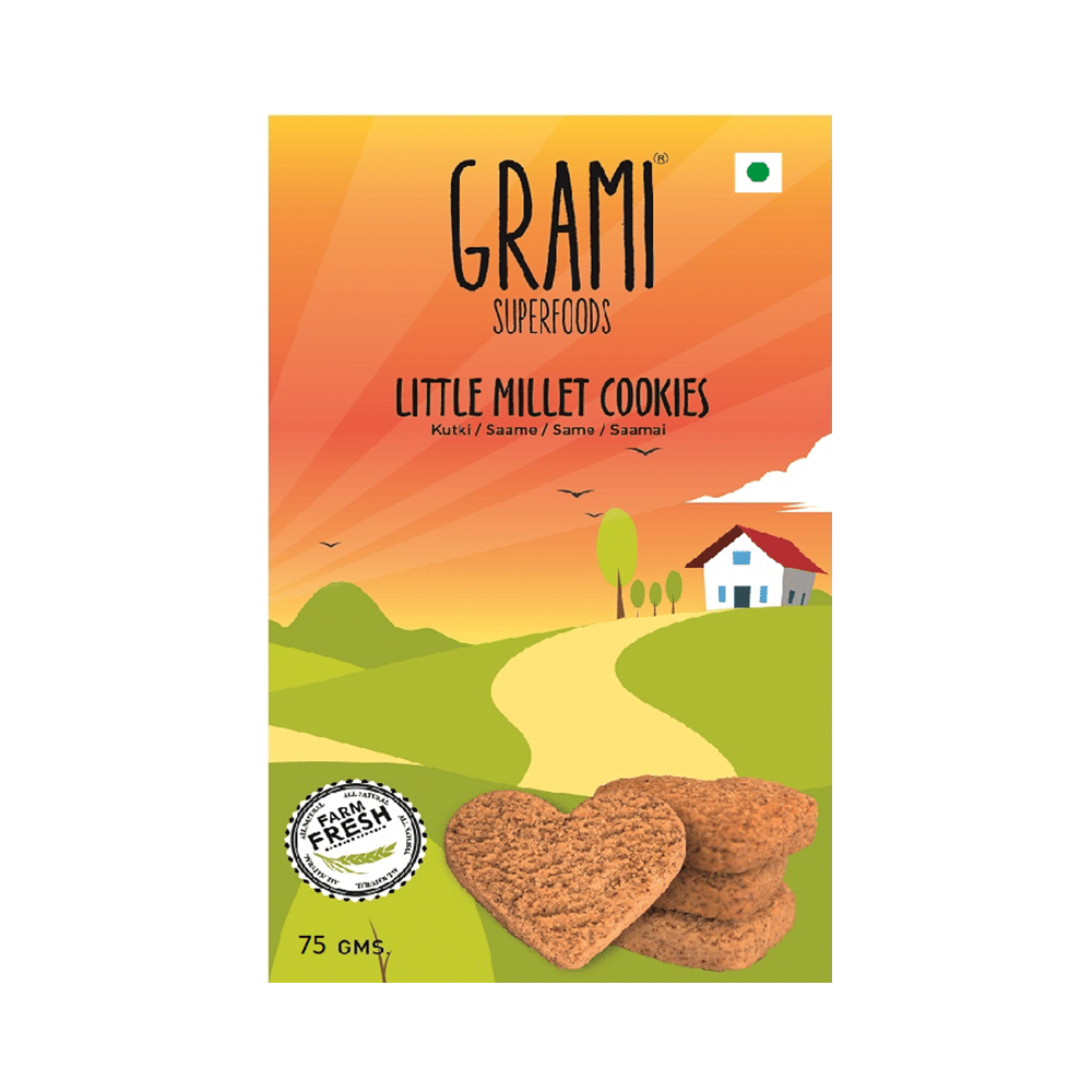Grami Superfood Little Millet Cookies (75gm Each) - Image 2