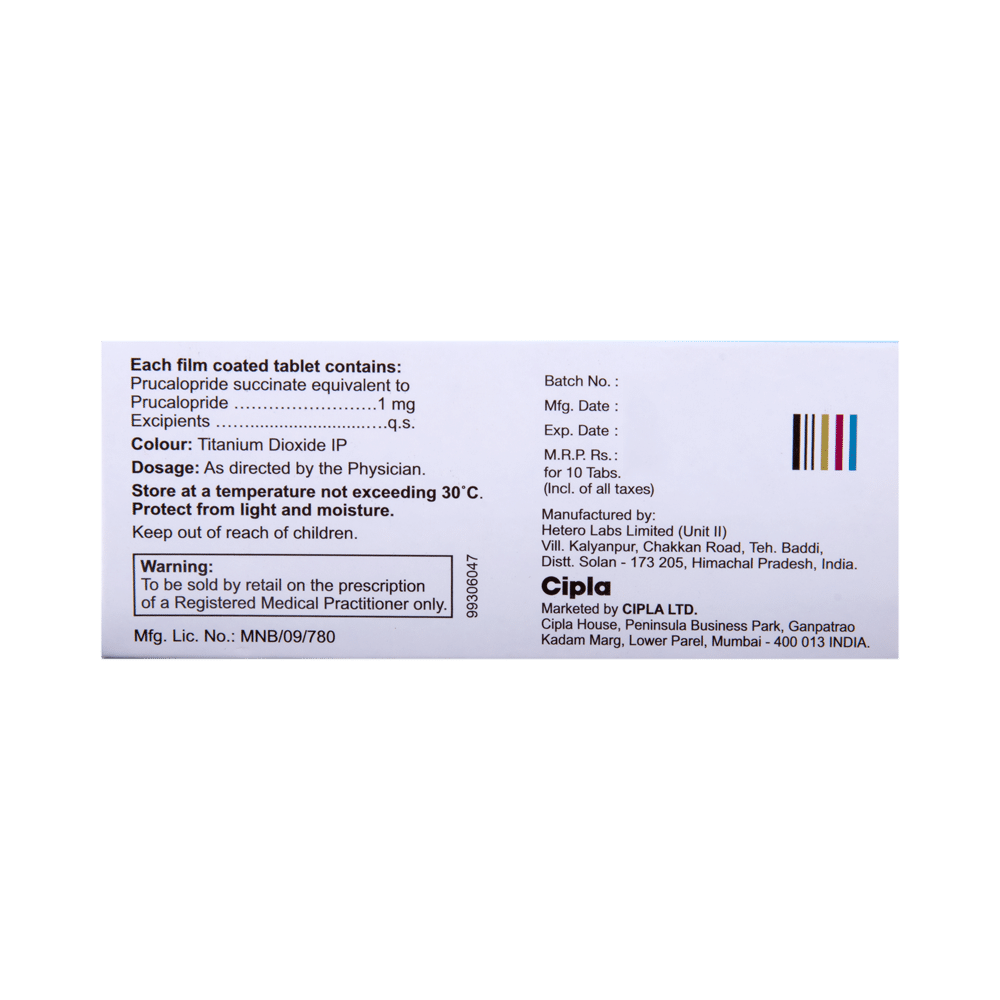 Prucapla 1mg Tablet - Image 3