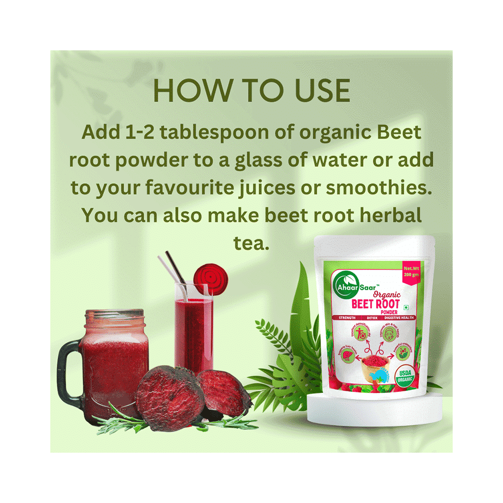 Ahaar Saar Organic Beetroot Powder - Image 6