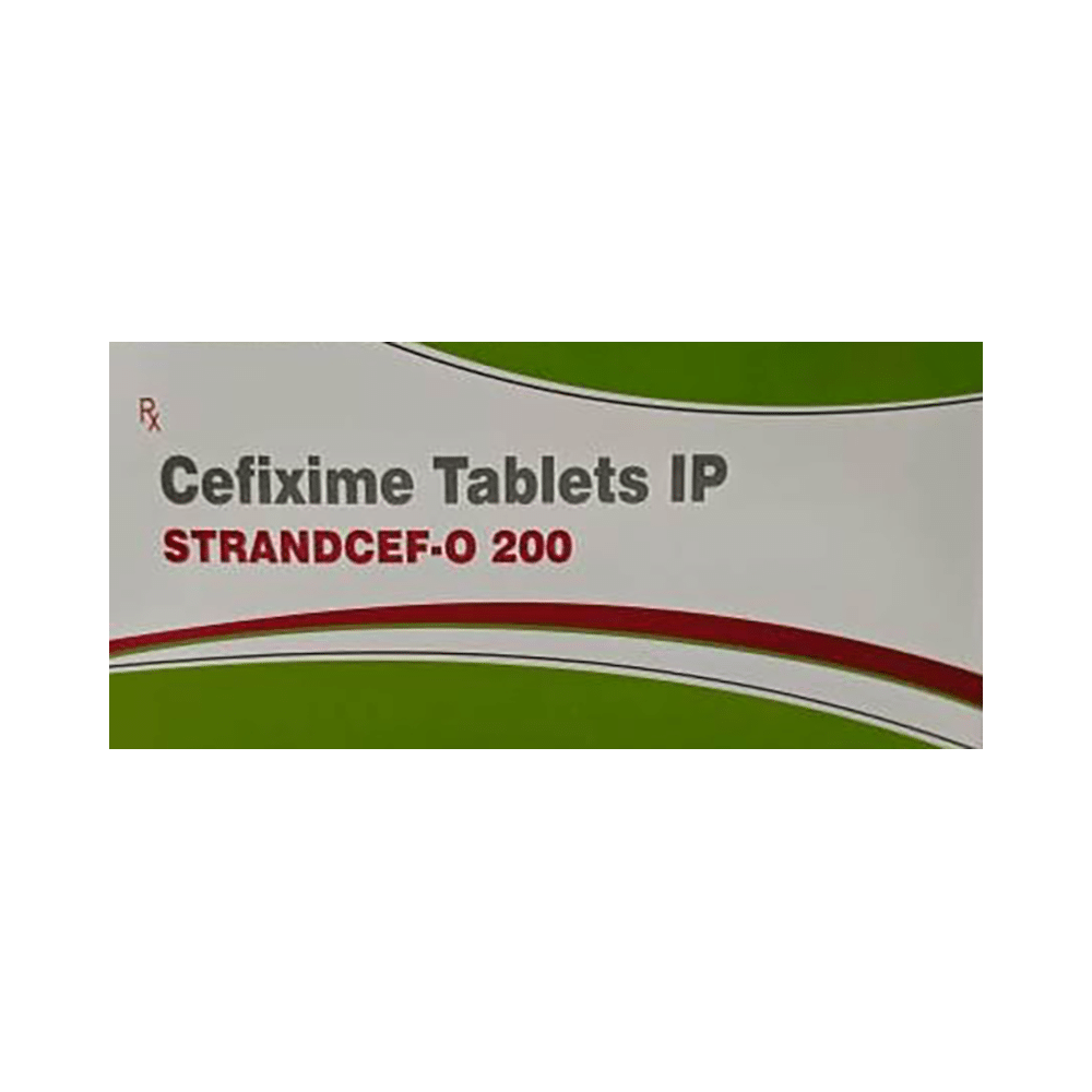Strandcef-O 200 Tablet - Image 1