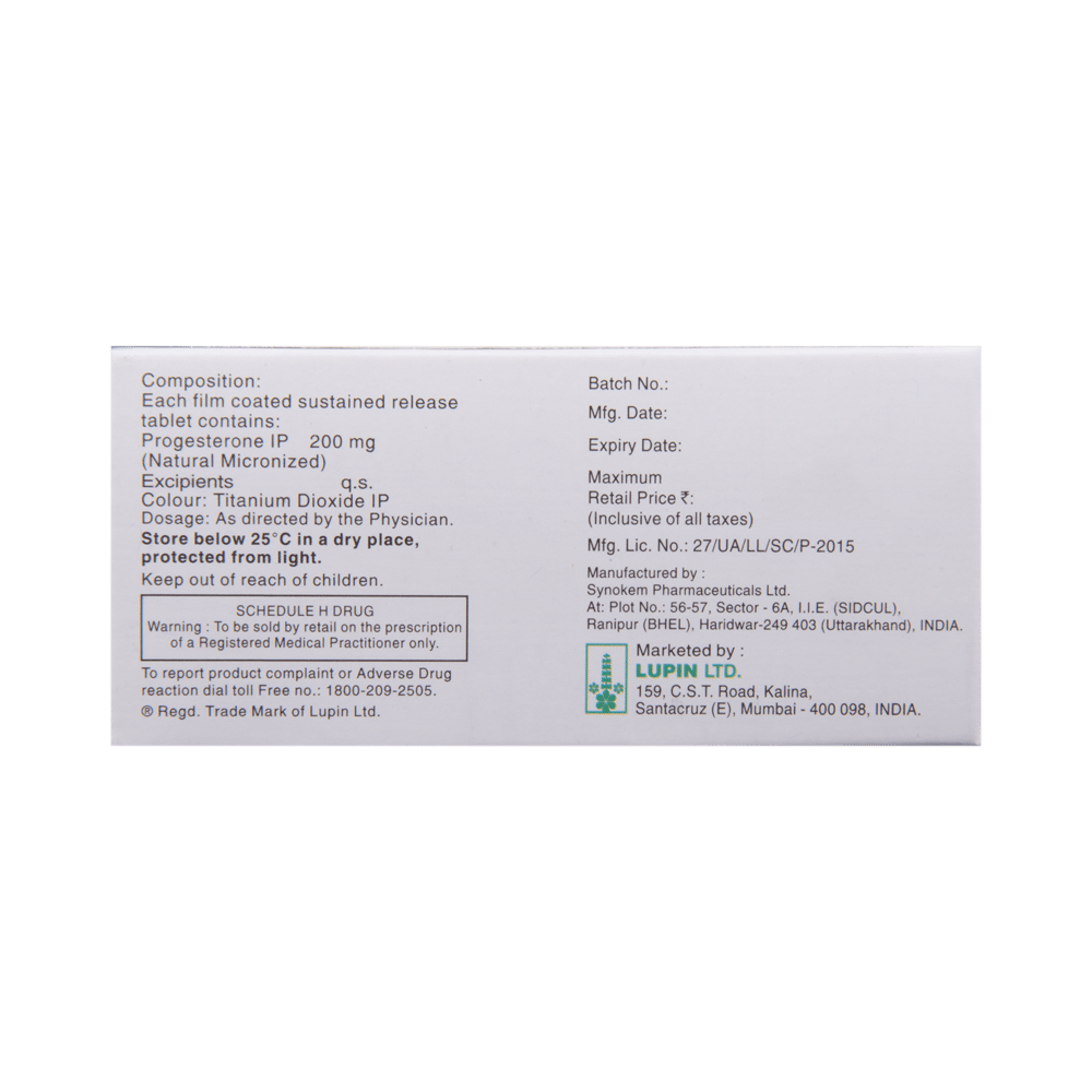 Lupigest SR 200 Tablet - Image 3