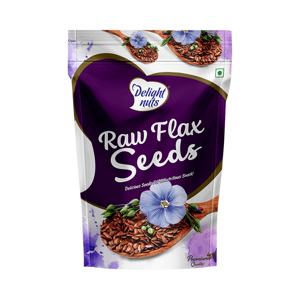 Delight Nuts Raw Flax Seeds - Image 1