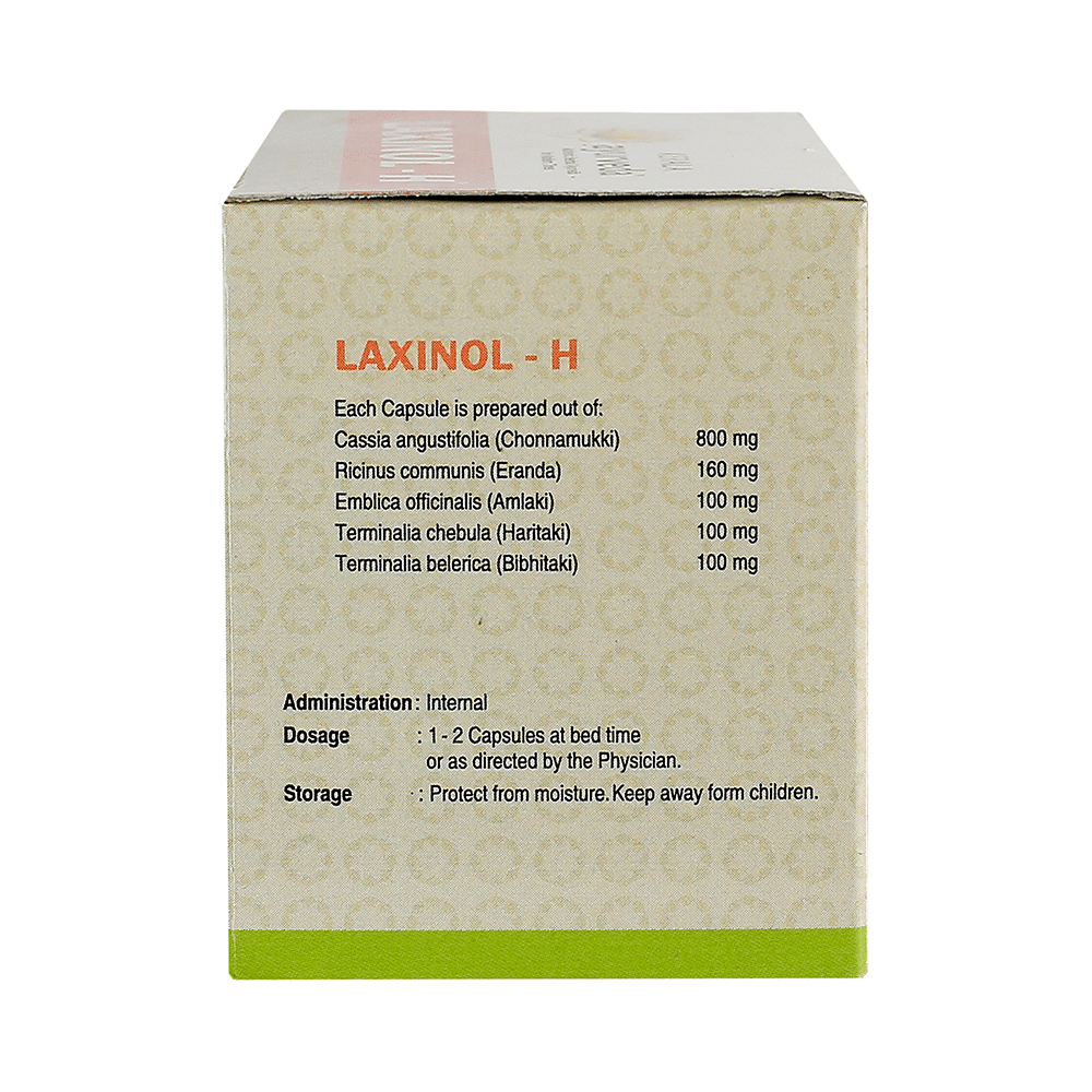 Kerala Ayurveda Laxinol-H Capsule | Eases Constipation - Image 3