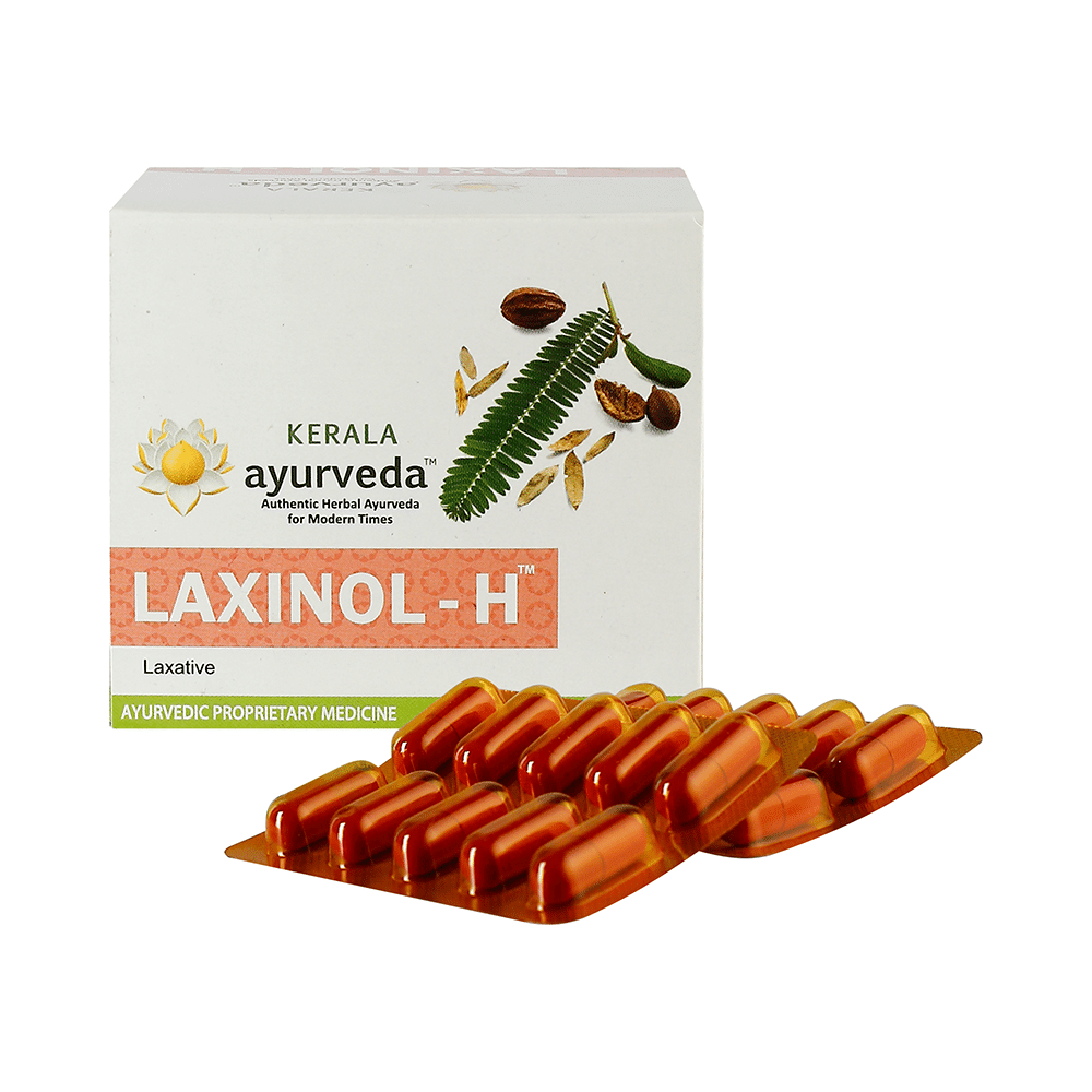 Kerala Ayurveda Laxinol-H Capsule | Eases Constipation - Image 2
