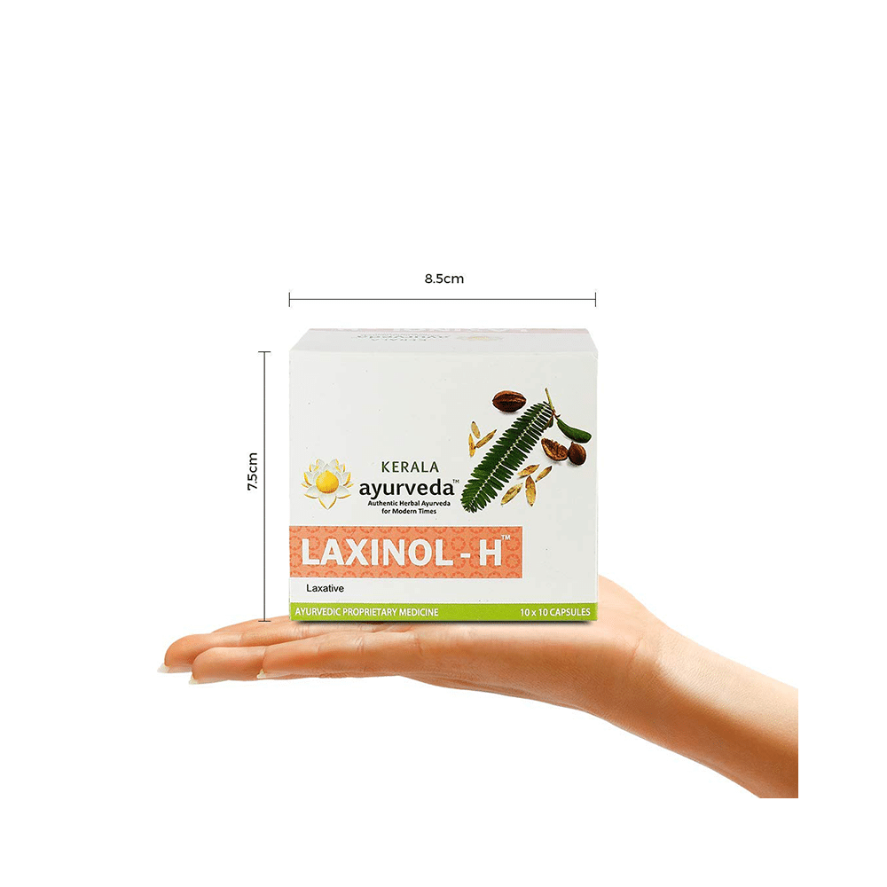 Kerala Ayurveda Laxinol-H Capsule | Eases Constipation - Image 7