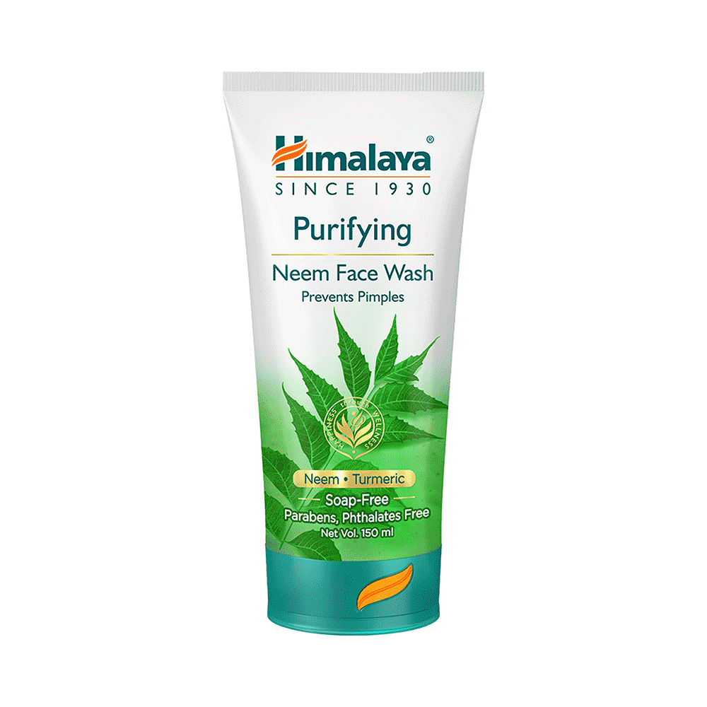 Himalaya Herbals Purifying Neem Face Wash | For Acne & Pimple Relief | Paraben and Soap Free Face Care Product - Image 1