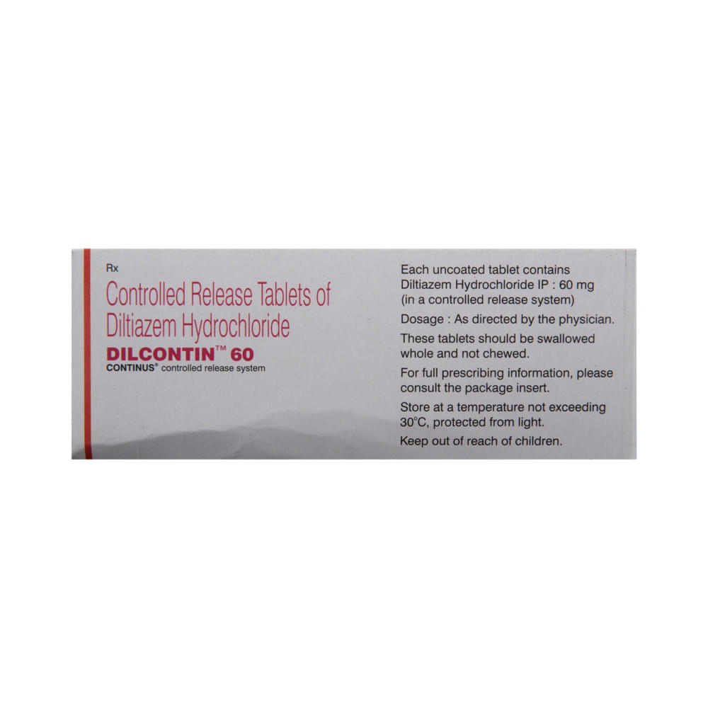 Dilcontin 60 Tablet CR - Image 3