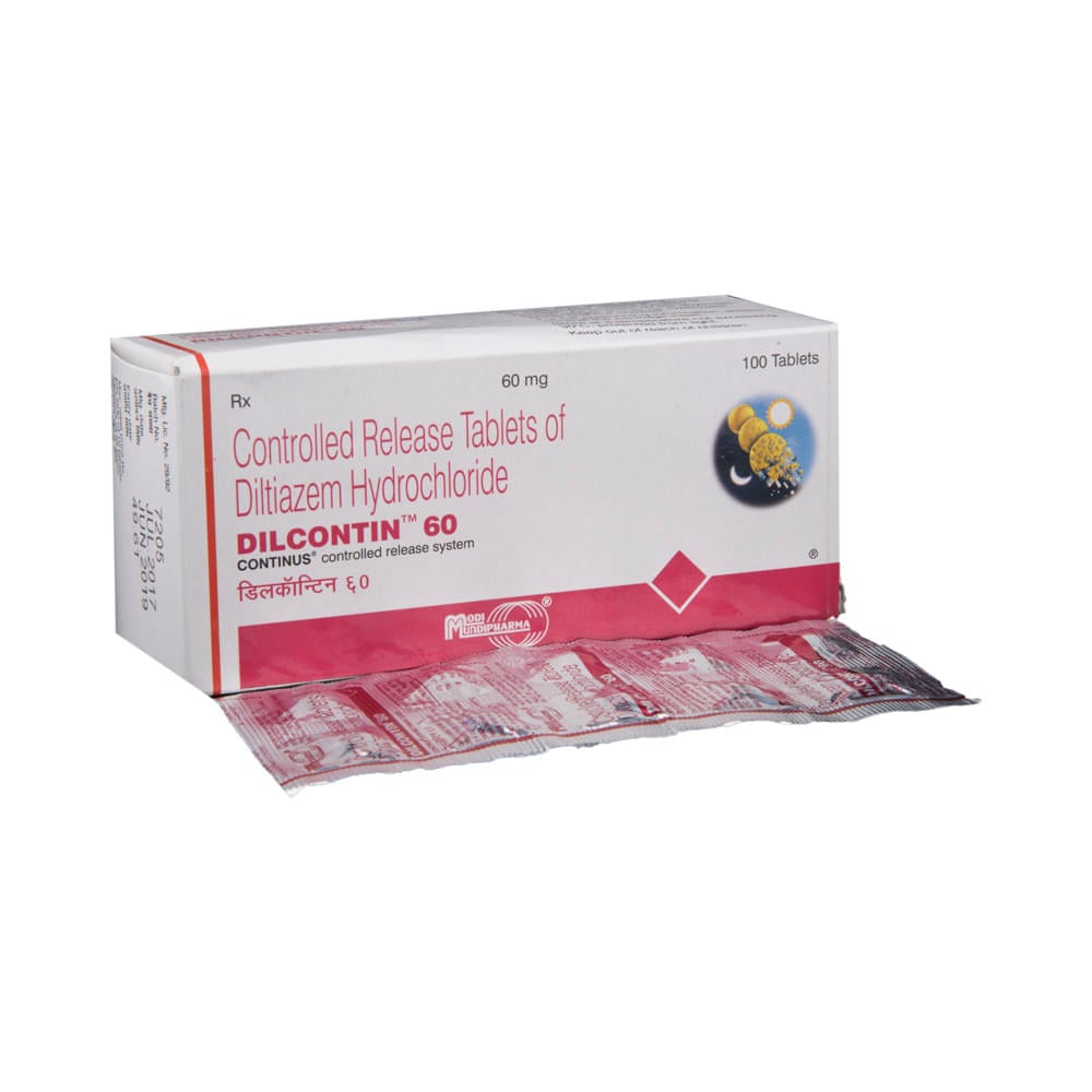 Dilcontin 60 Tablet CR - Image 1