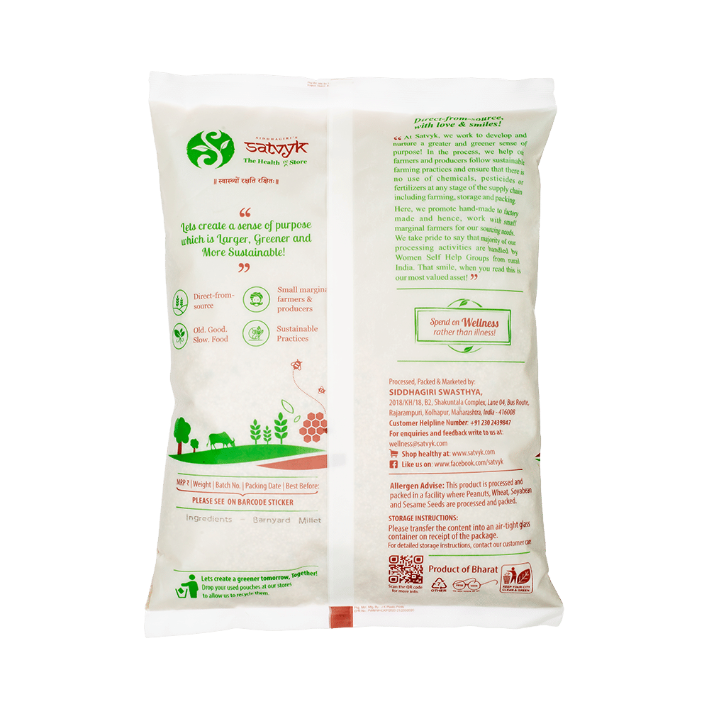 Satvyk Organic Barnyard Millet - Image 2