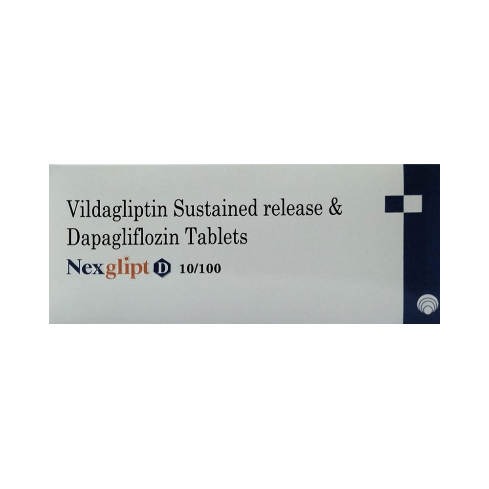 Nexglipt D 10/100 Tablet SR