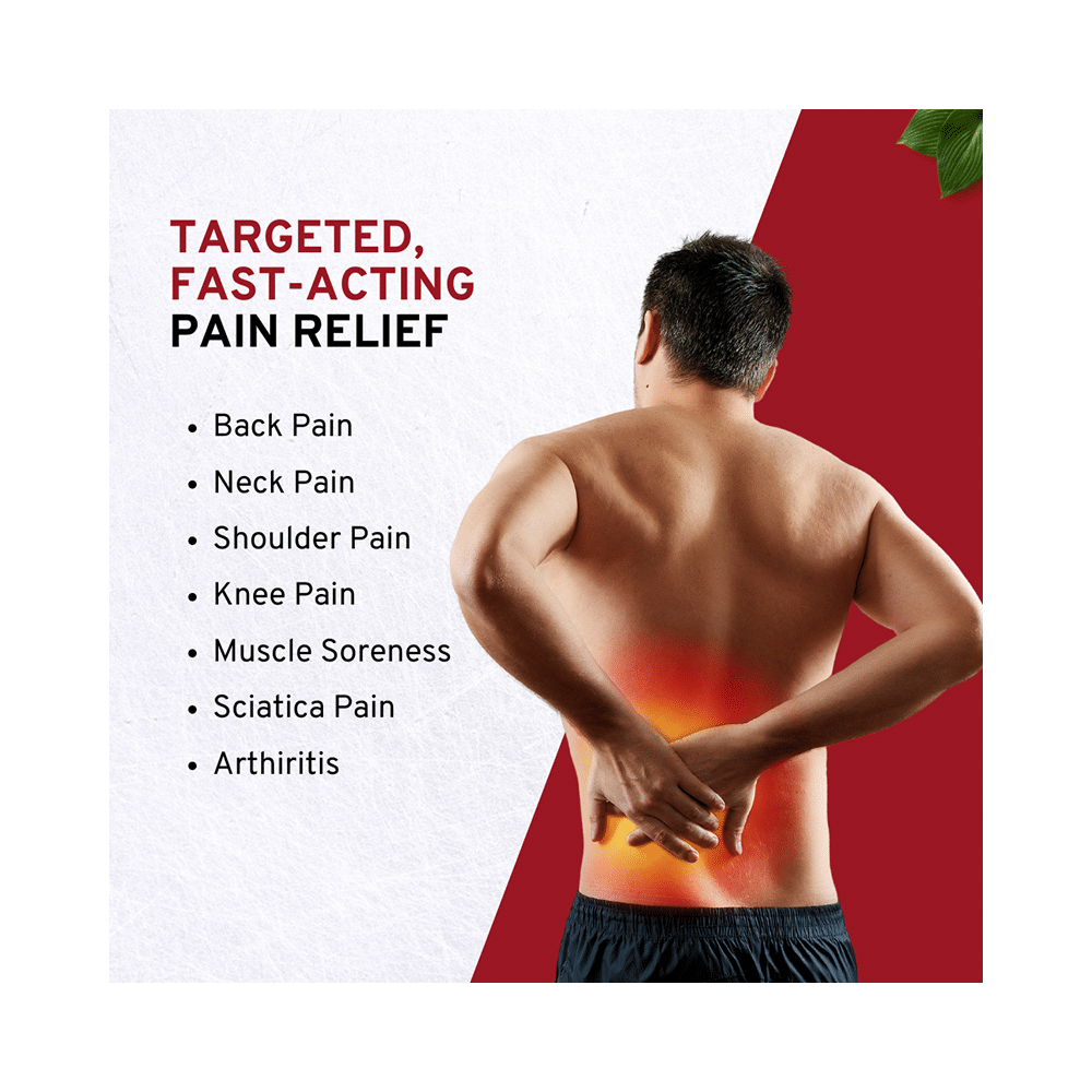 ZIXA Strong Fast Acting Pain Relief Roll On |Dual action | Heals Back Pain, Muscle Pain, Knee Pain, Joint Pain & Headache  (50gm Each) - Image 6