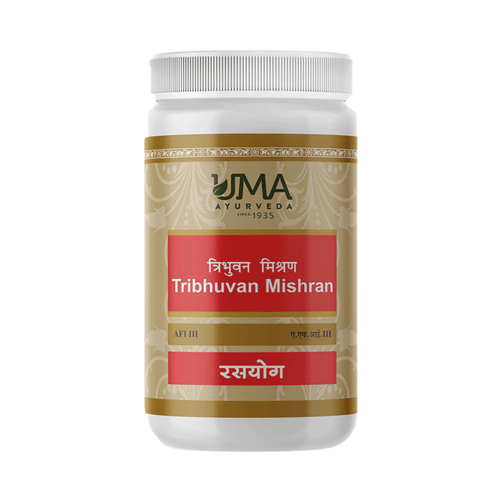 Uma Ayurveda Tribhuvan Mishran Tablet