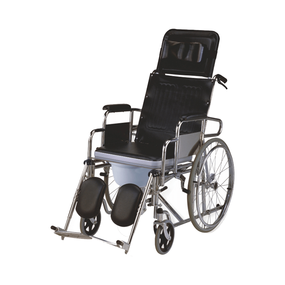 EASYCARE EC 609 GCJ Portable Aluminium Wheelchair Black - Image 1