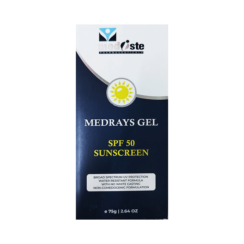 Medrays SPF 50 Sunscreen Gel | Broad Spectrum UV Protection | Water-Resistant - Image 1