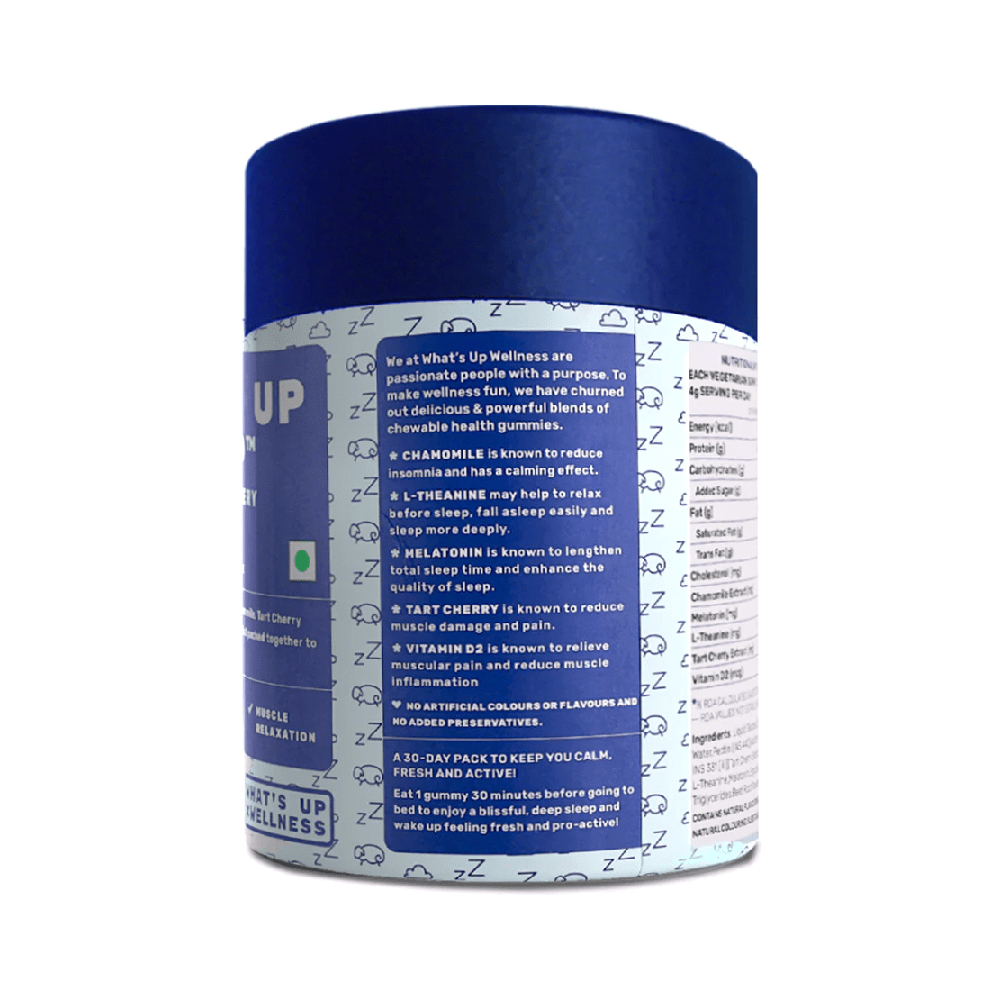 What's Up Wellness X Sleep Daily Health Gummies Mango - Image 2