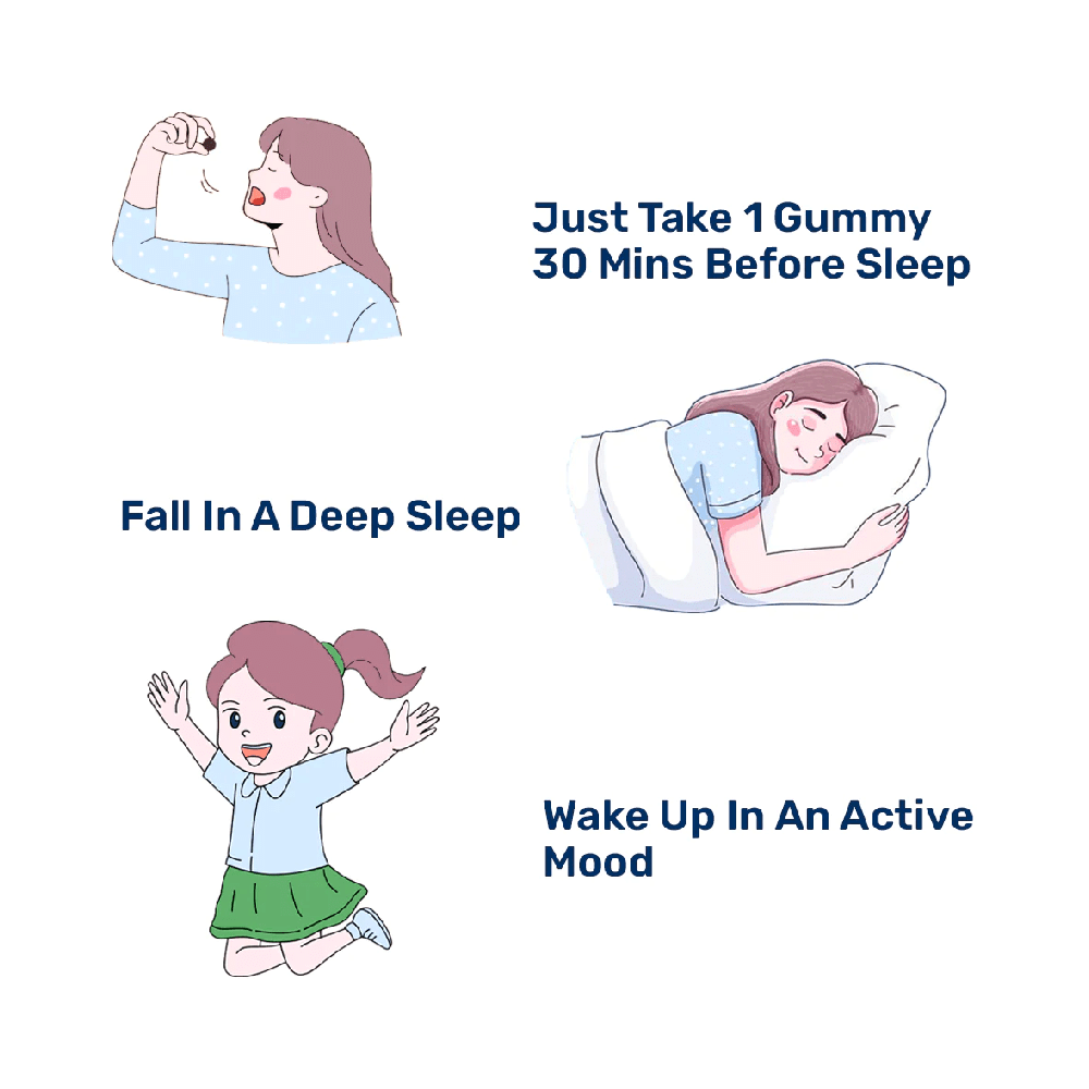 What's Up Wellness X Sleep Daily Health Gummies Mango - Image 8