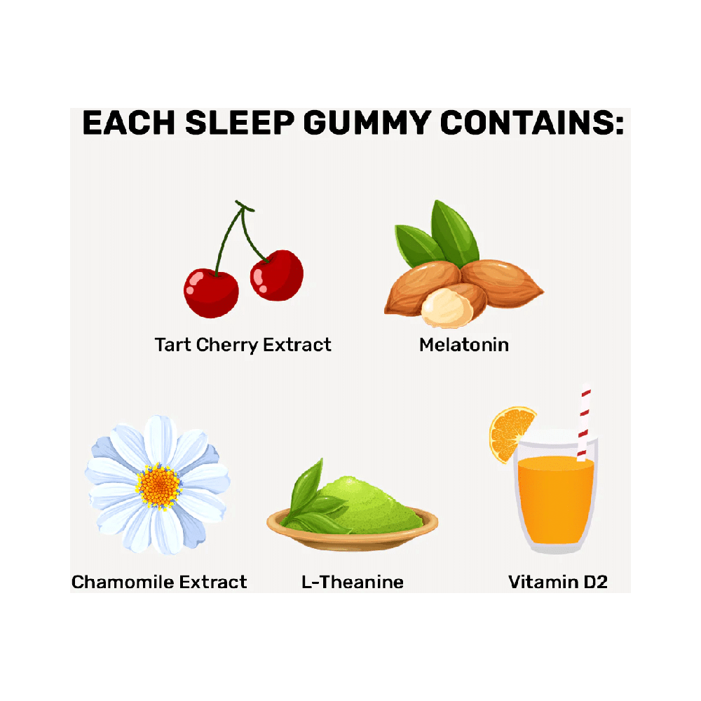 What's Up Wellness X Sleep Daily Health Gummies Mango - Image 7