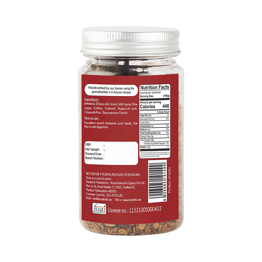 Praakritik Natural Pan Mukhwas (Digestive Aid) - Image 2