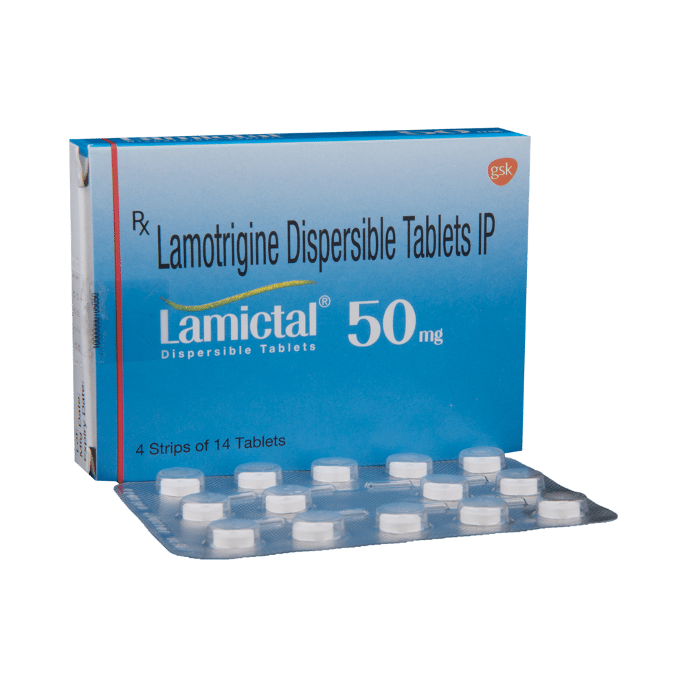Lamictal 50mg Tablet DT - Image 1