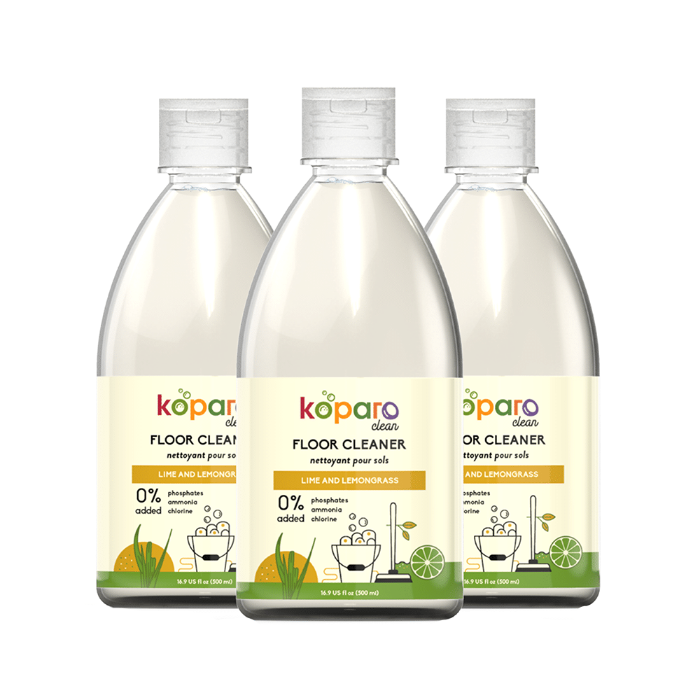 Koparo Lime & Lemongrass Floor Cleaner (500ml Each) - Image 1