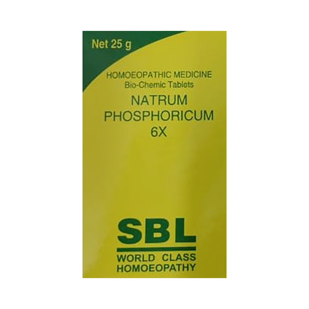 SBL Natrum Phosphoricum Biochemic Tablet 6X - Image 1