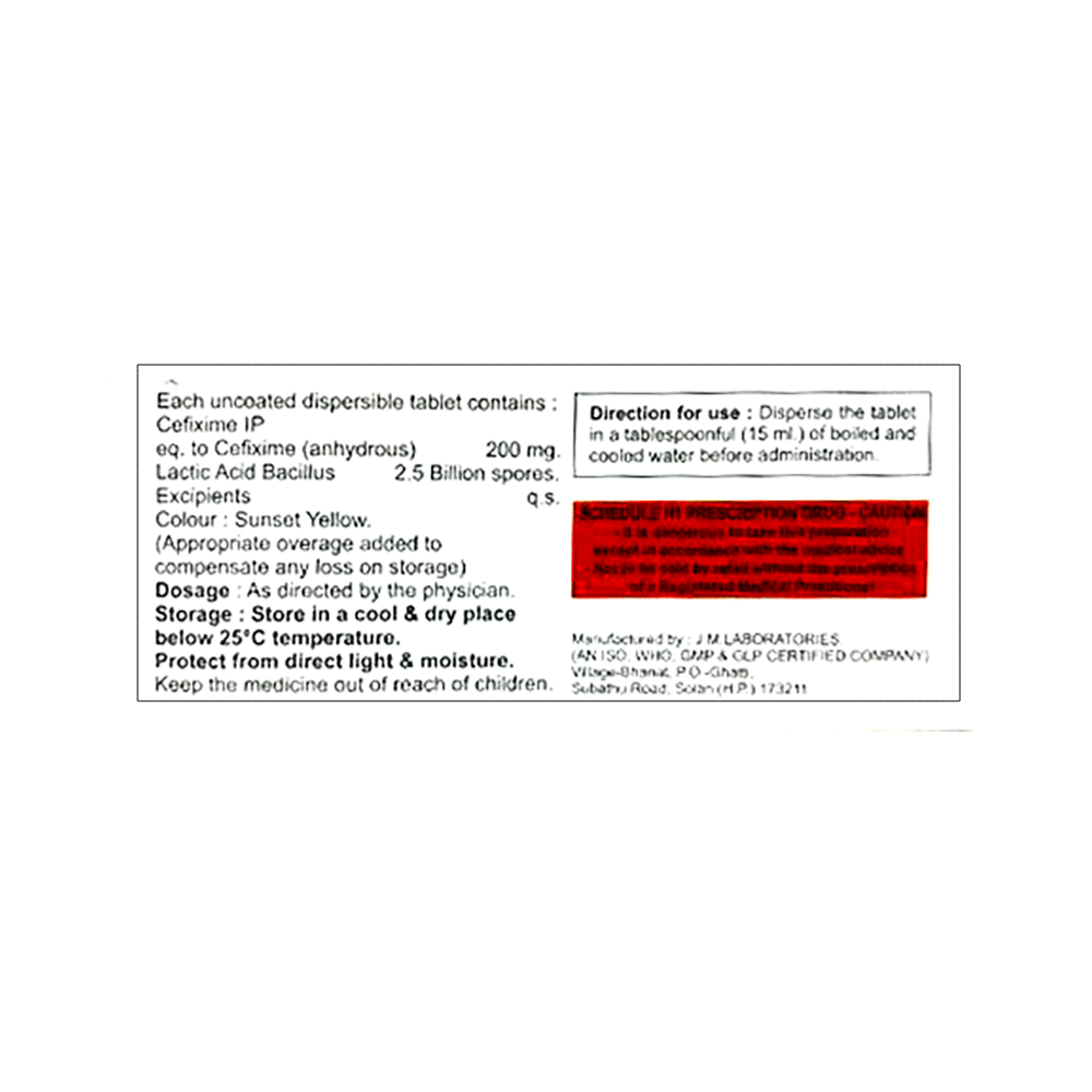 Cefriser-LB Tablet DT - Image 2