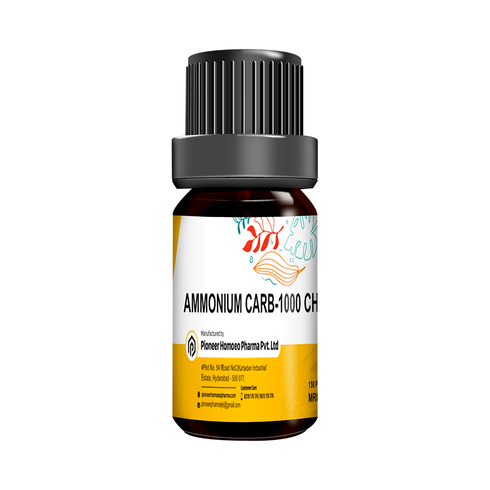 Pioneer Pharma Ammonium Carb Globules Pellet Multidose Pills 1000 CH - Image 1